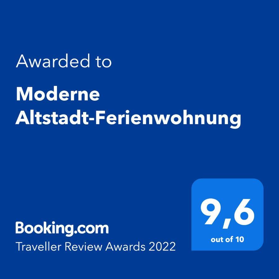 Moderne Altstadt-Ferienwohnung 哈默尔堡 外观 照片